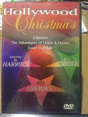 A Hollywood Christmas (DVD, 2004) Liberace Ozzie Harriet Bob Cummings